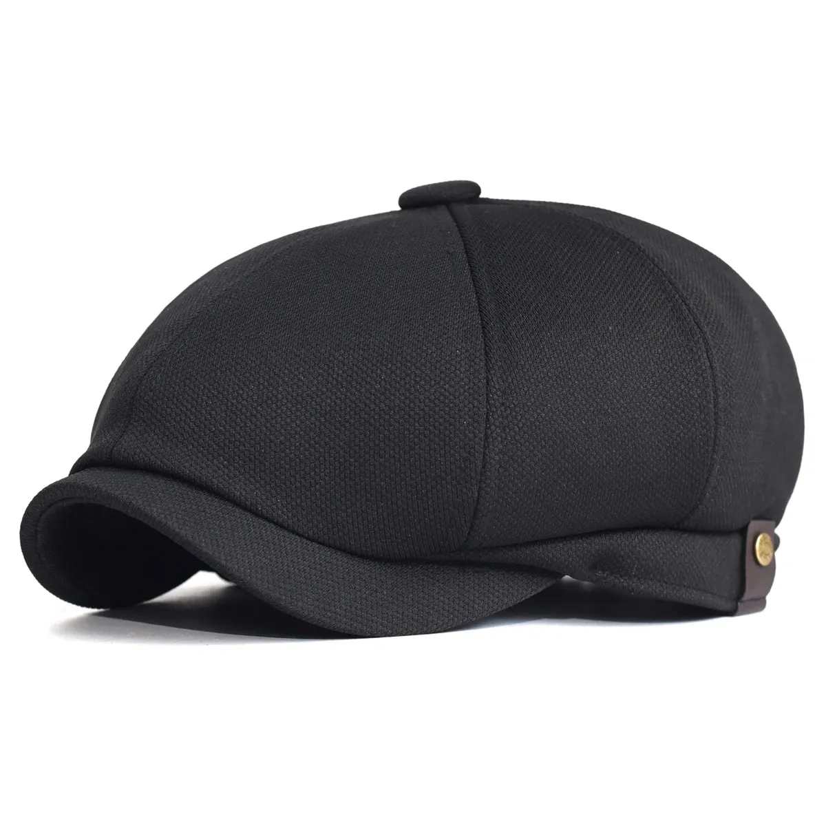 Auzat Plain Newsboy Cap sold by Ghelter product image thumbnail 4