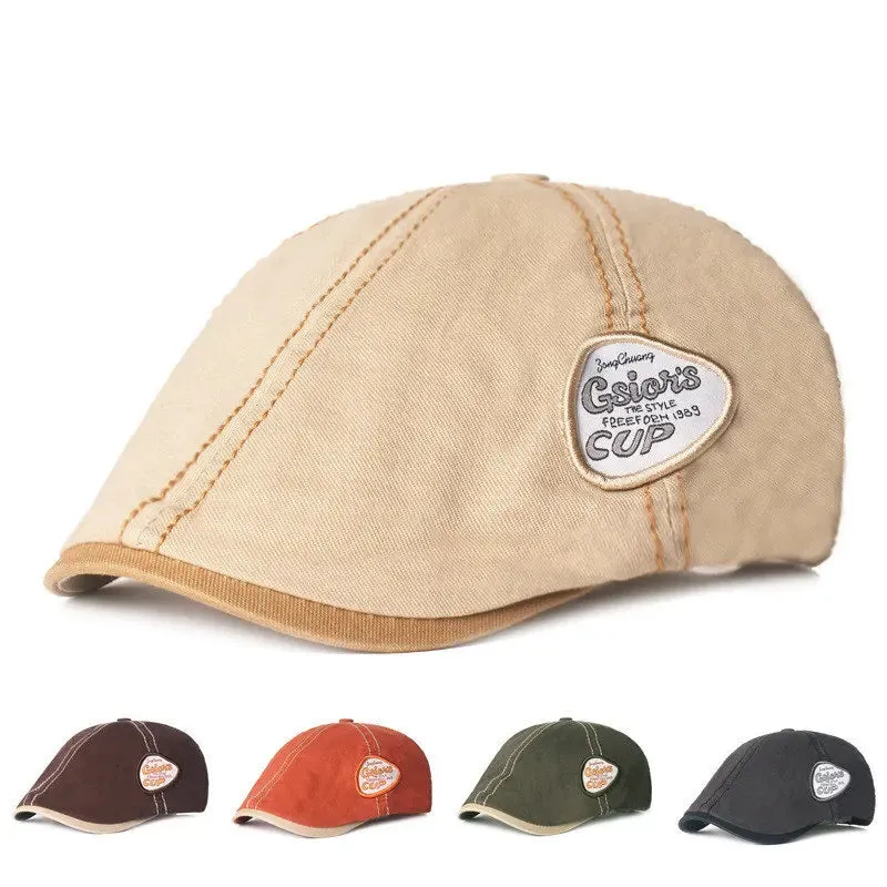 Gsior's Cup Cotton Flat Cap made by Ghelter