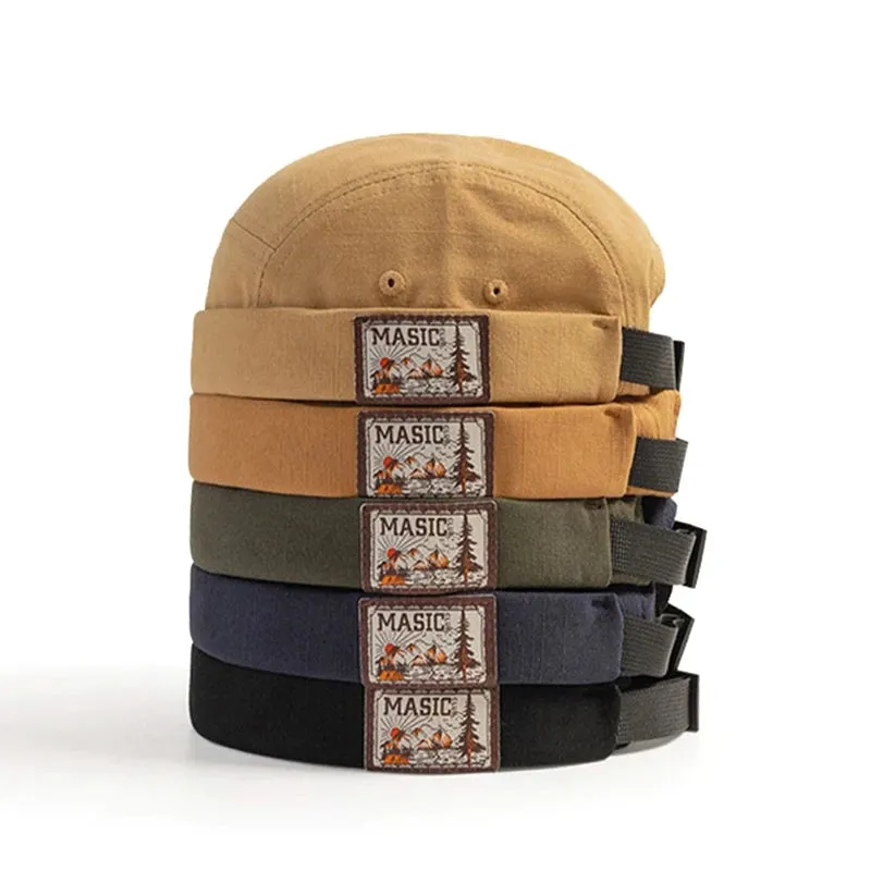 Masic Wood Cotton Docker Cap made by Ghelter