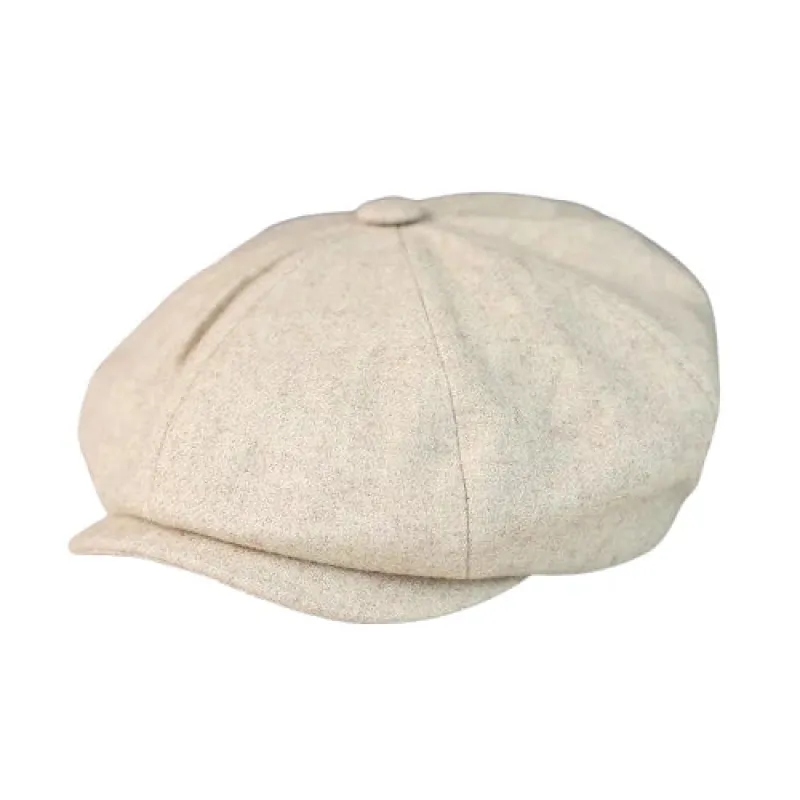 Charolais Wool Newsboy Cap made by Ghelter
