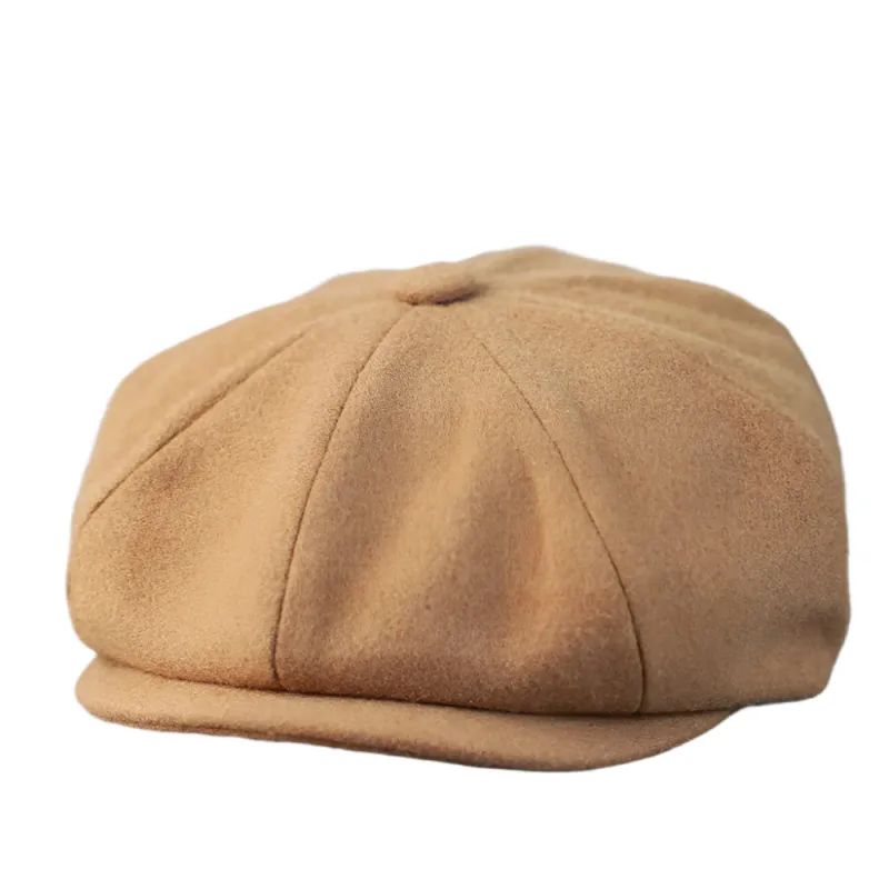 Vannes Wool Newsboy Cap made by Ghelter