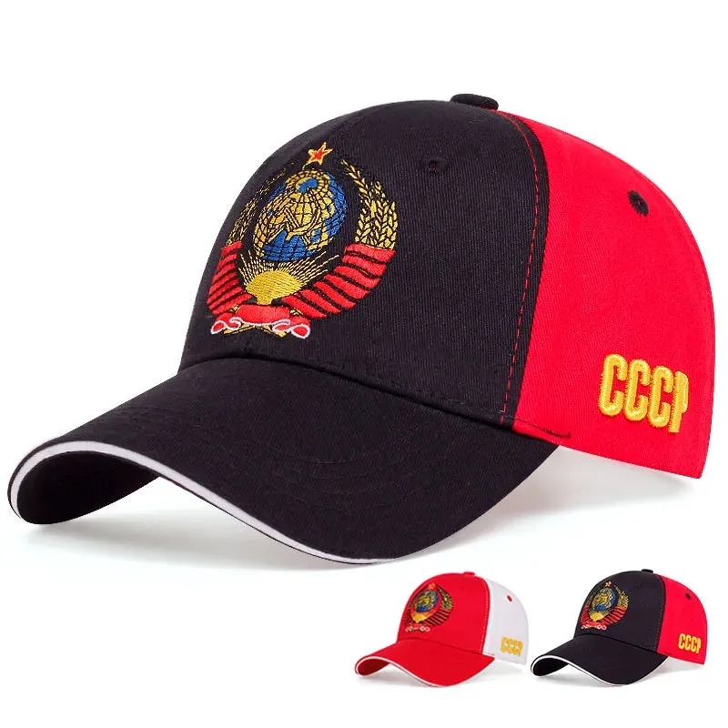 CCCP Soviet Union National Emblem Baseball Cap made by Ghelter