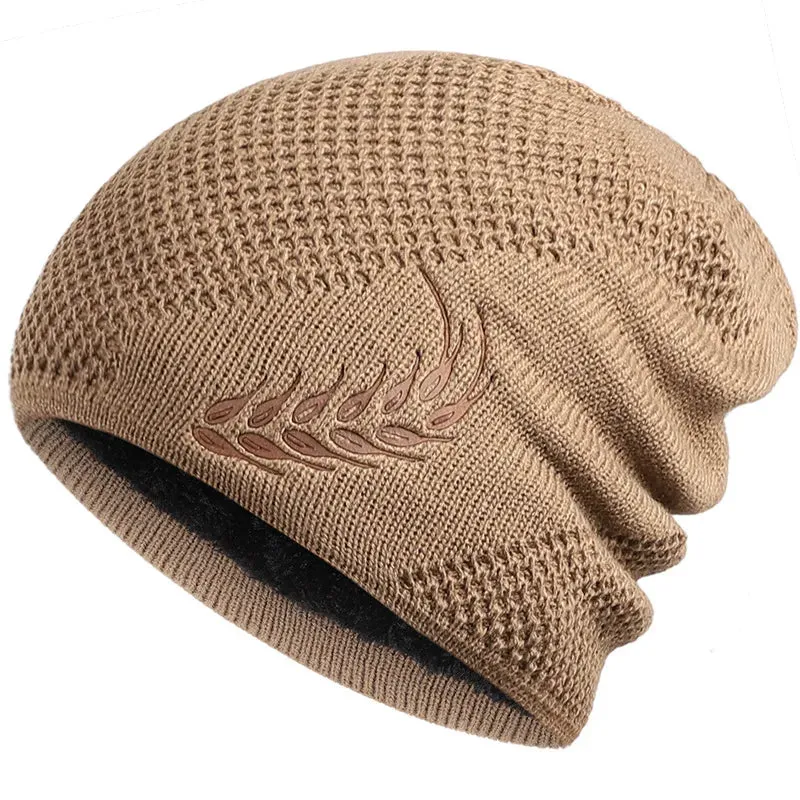 Spike Winter Lined Knitted Beanie made by Ghelter