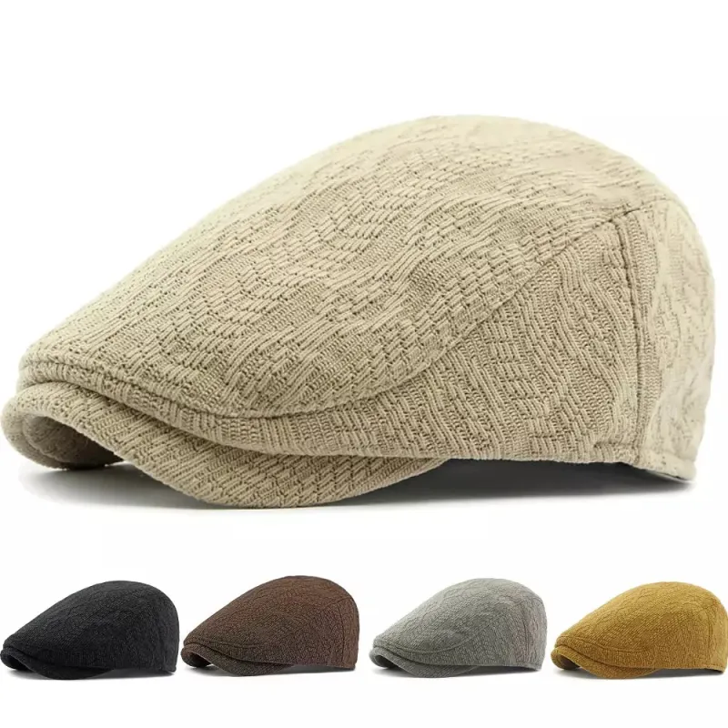 Oxlade Vintage Cotton Flat Cap made by Ghelter