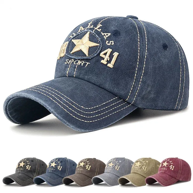 Dallas Sport Cotton Baseball Cap made by Ghelter