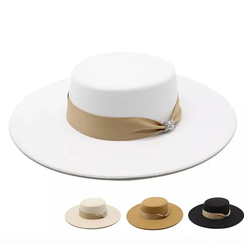 Annecy Vintage Boater Hat made by Ghelter
