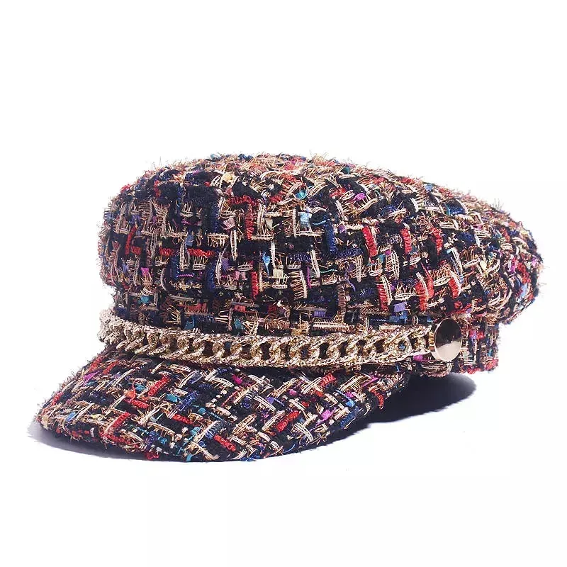 Livorno Knitted Fiddler Cap made by Ghelter