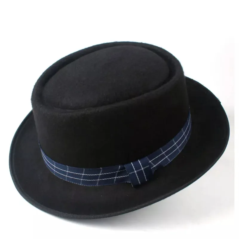 Paulhan Wool Porkpie Hat made by Ghelter