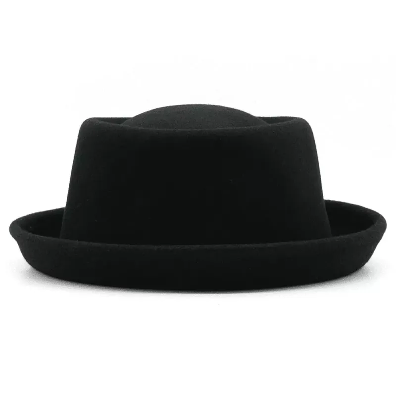 Byron Wool Porkpie Hat made by Ghelter