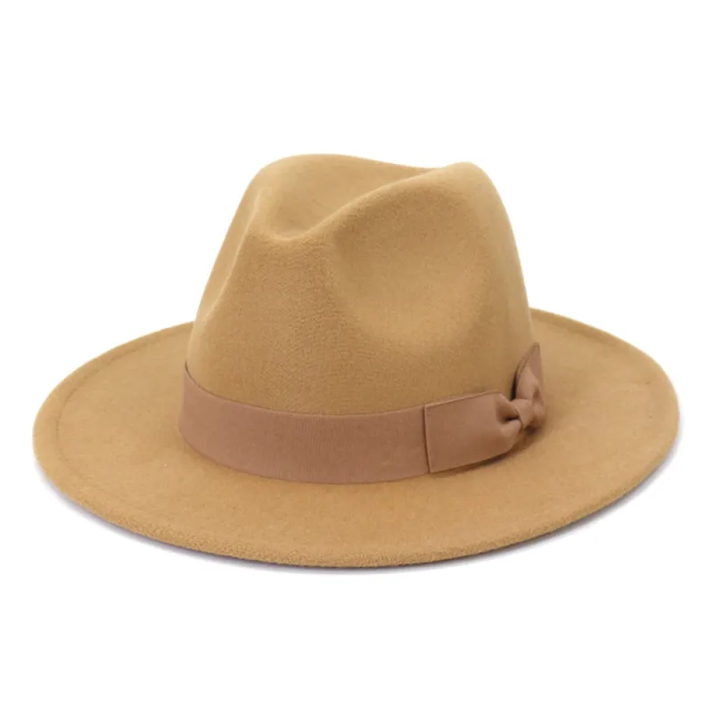 Calgary Ribbon Fedora Hat made by Ghelter