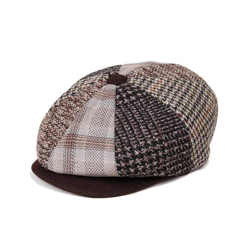 Enfield Wool Newsboy Cap made by Ghelter