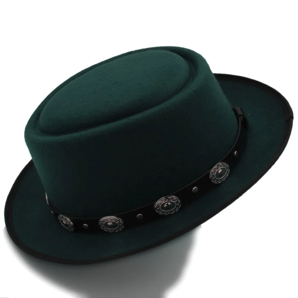 Charlotte Wool Porkpie Hat sold by Ghelter product image thumbnail 2