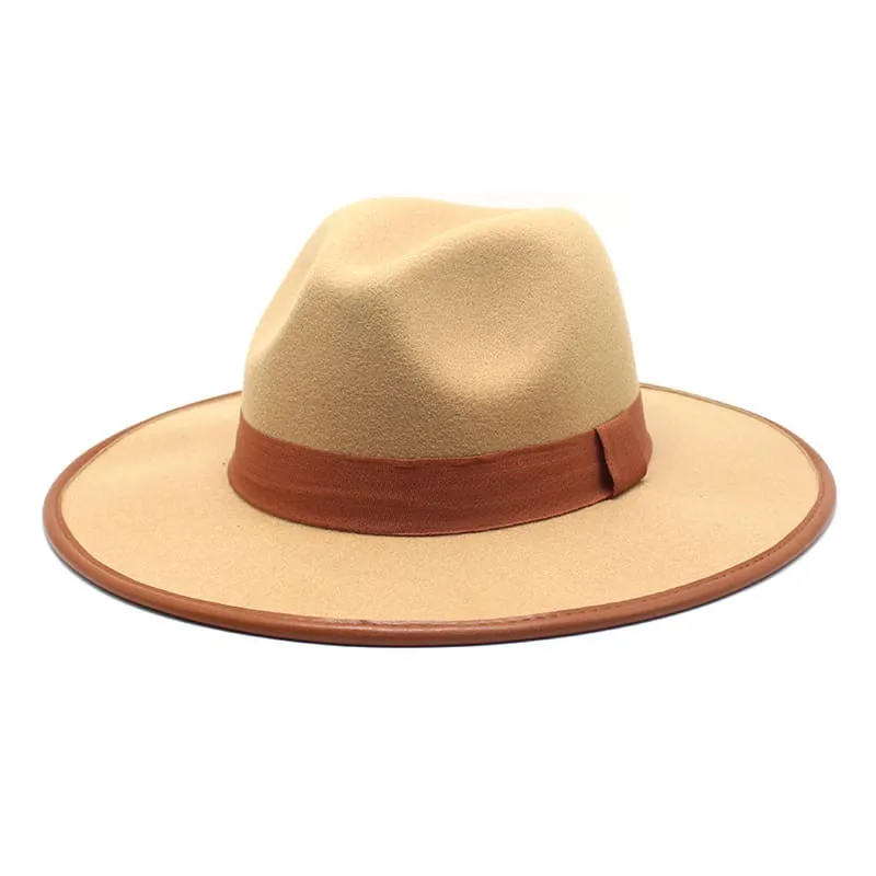 Milano Wool Felt Fedora Hat made by Ghelter