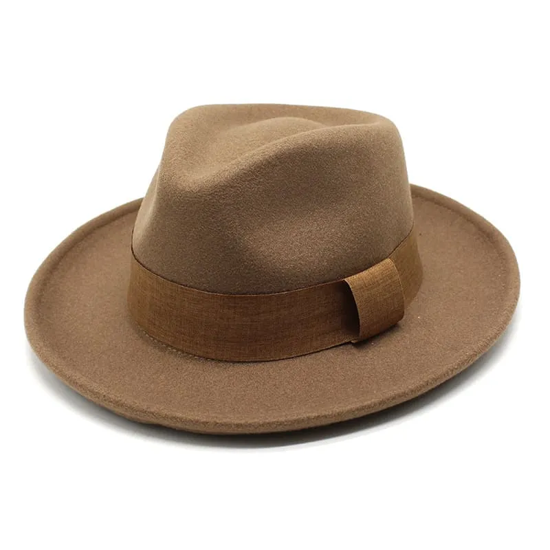 Lazzaro Wool Felt Fedora Hat made by Ghelter