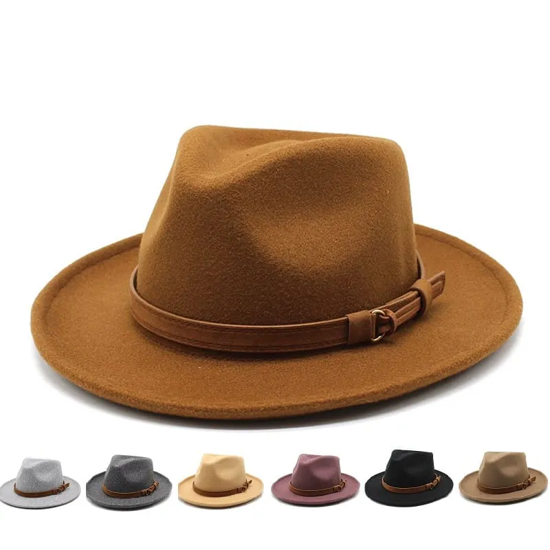 Denis Wool Felt Fedora Hat made by Ghelter
