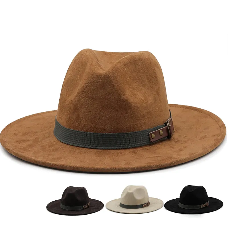 Spencer Suede Fedora Hat made by Ghelter