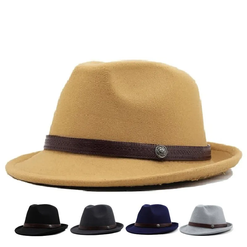 Adams Classic Wool Trilby Hat made by Ghelter