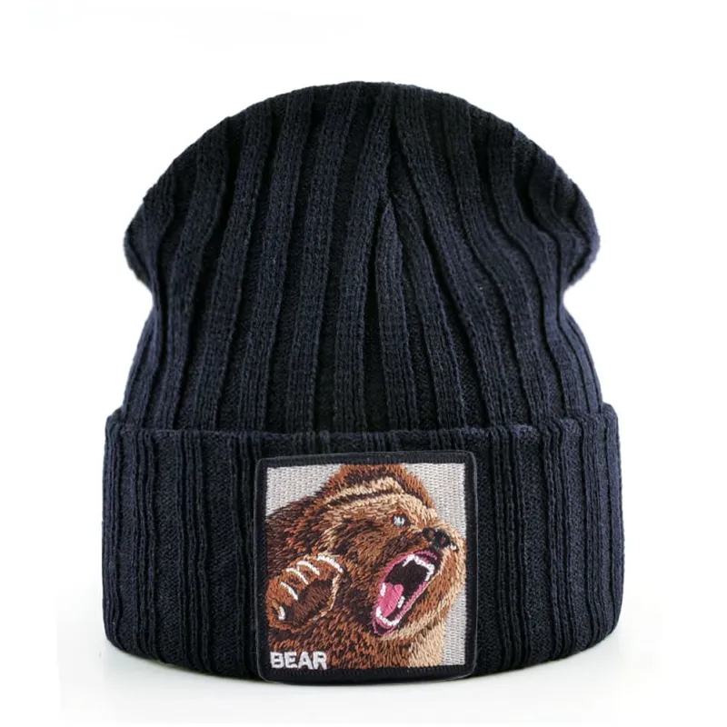 Bear Knitted Beanie made by Ghelter