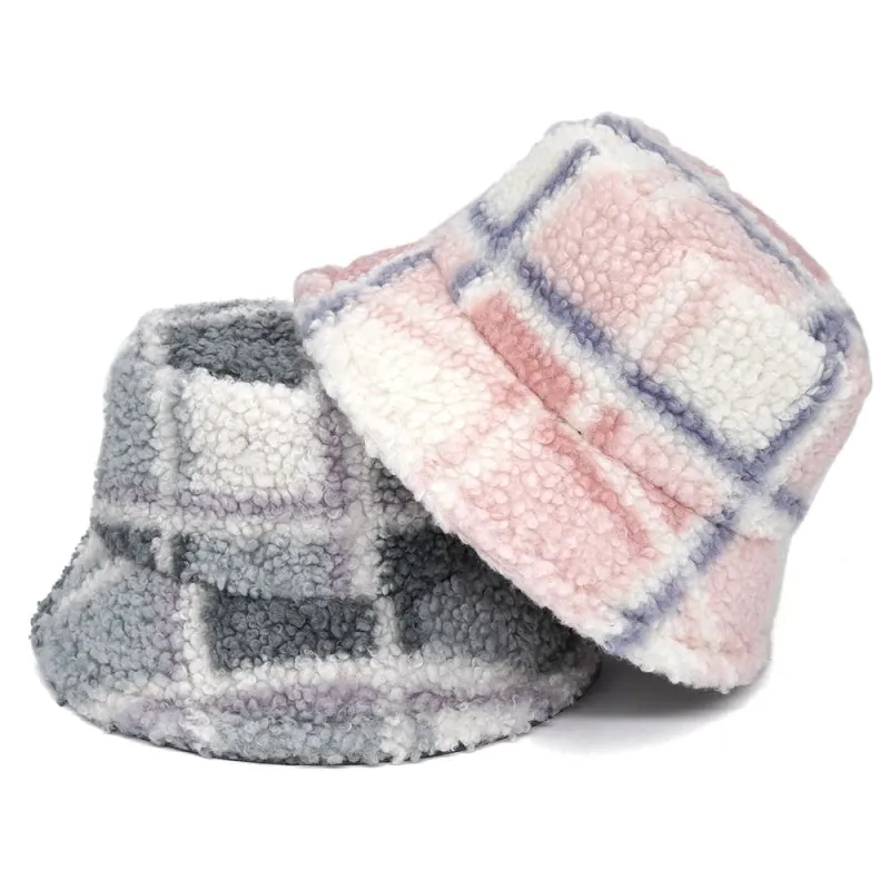 Tartan Fur Bucket Hat made by Ghelter