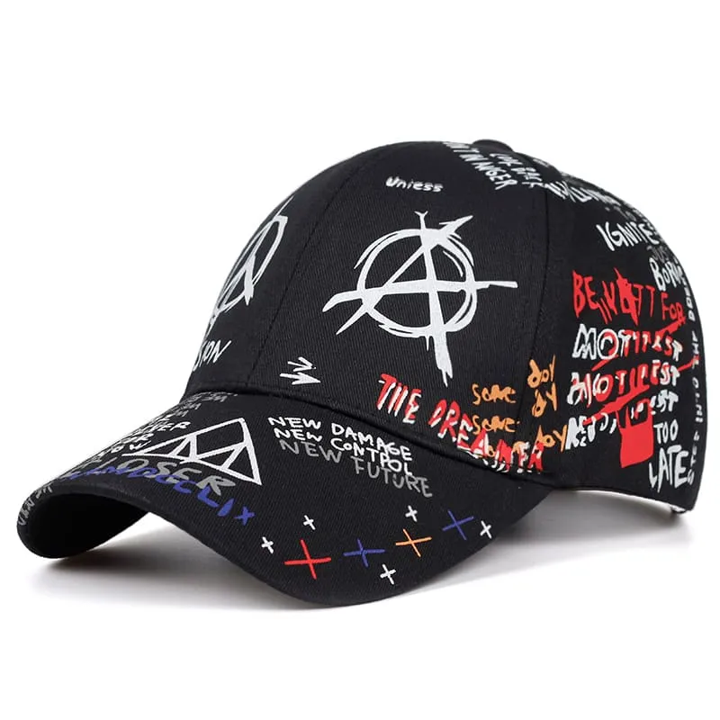 Anarchy Cotton Baseball Cap made by Ghelter