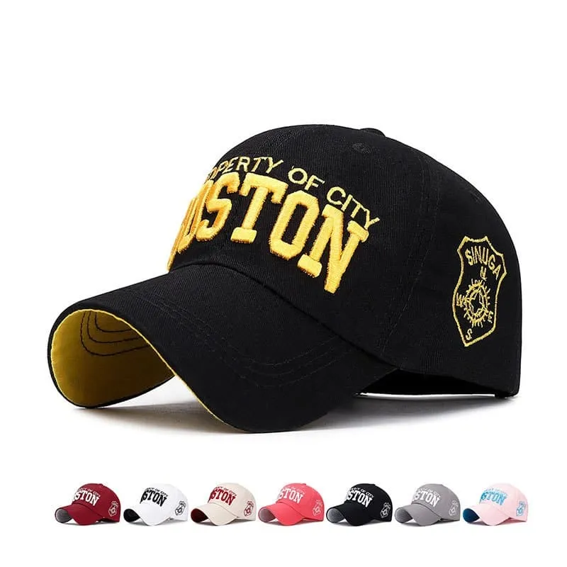 Sinuga Boston Baseball Cap made by Ghelter