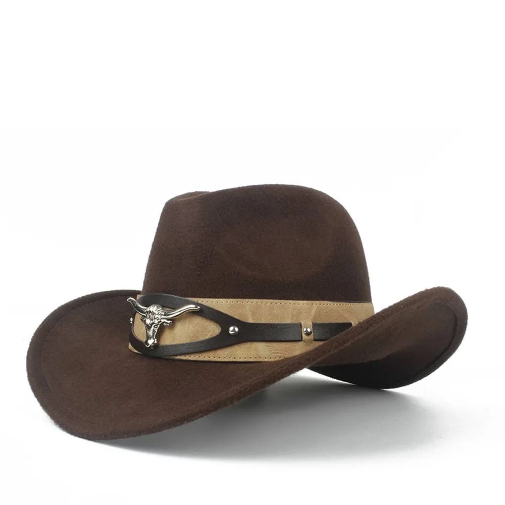 Wayne Wool Cowboy Hat sold by Ghelter product image thumbnail 3