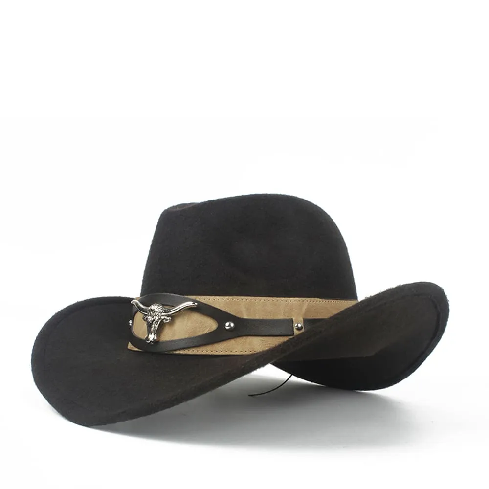 Wayne Wool Cowboy Hat sold by Ghelter product image thumbnail 2