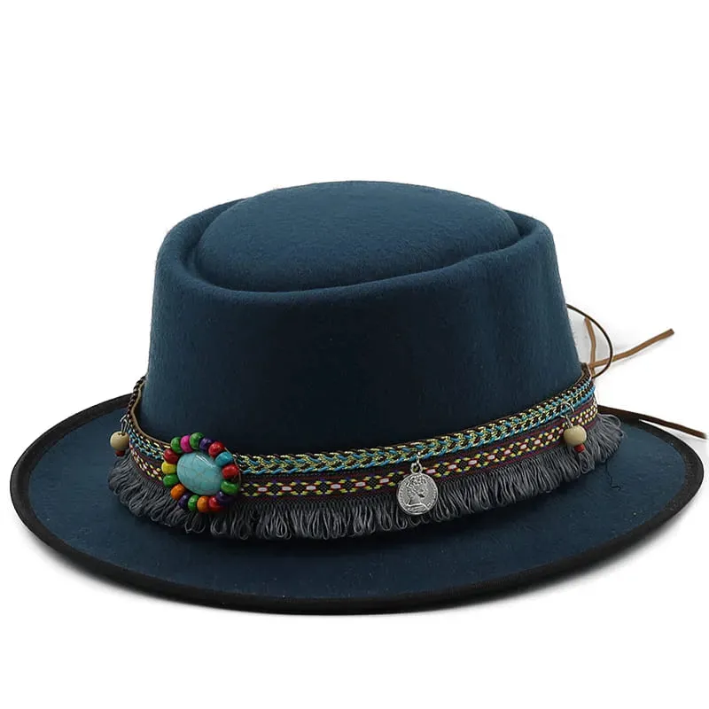 Melnik Bohemian Porkpie Hat sold by Ghelter product image thumbnail 2