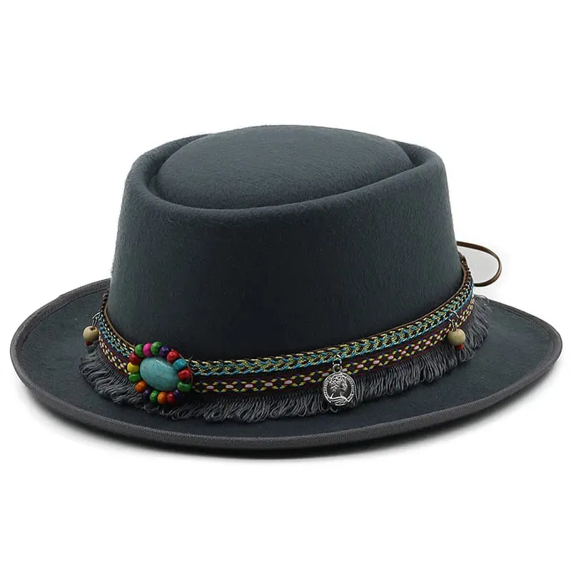 Melnik Bohemian Porkpie Hat sold by Ghelter product image thumbnail 4