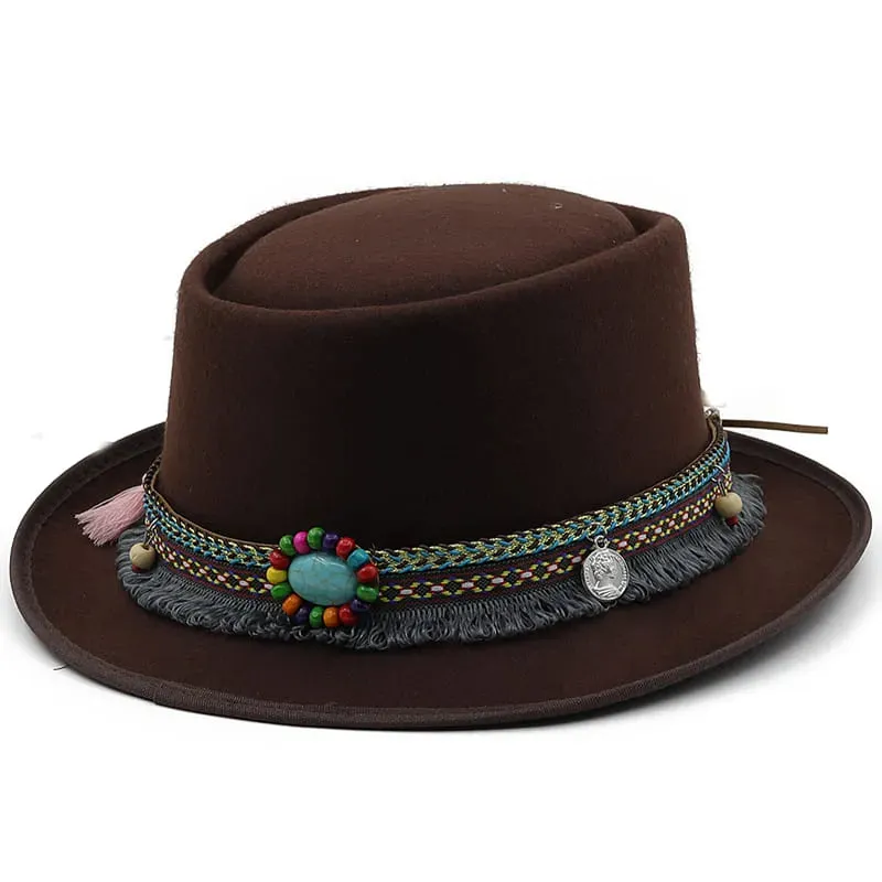 Melnik Bohemian Porkpie Hat sold by Ghelter product image thumbnail 3