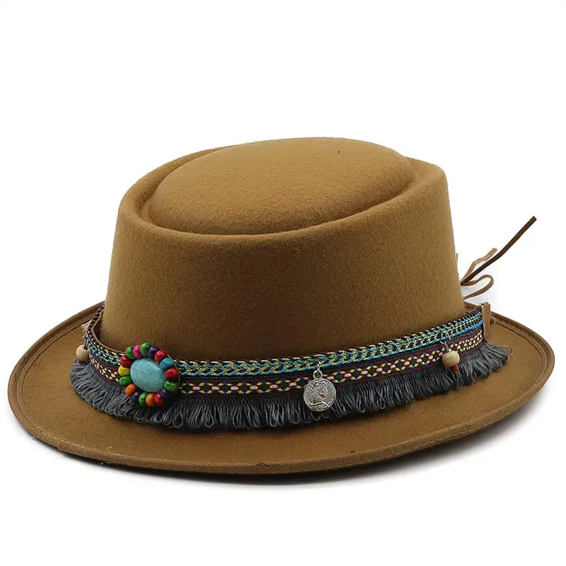 Melnik Bohemian Porkpie Hat sold by Ghelter product image thumbnail 5