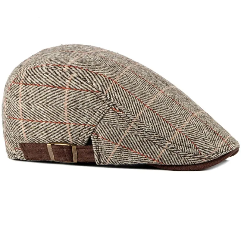 Viviani Plaid Flat Cap sold by Ghelter product image thumbnail 5