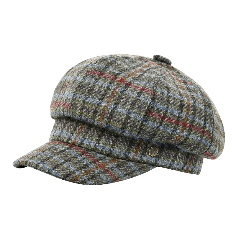 Bangor Wool 8-Panels Newsboy Cap made by Ghelter