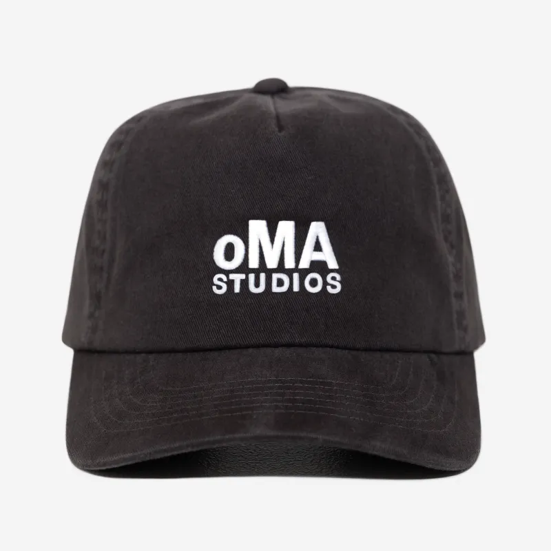 LoGo HAT (VINTAGE BLACK) made by oMA Studios