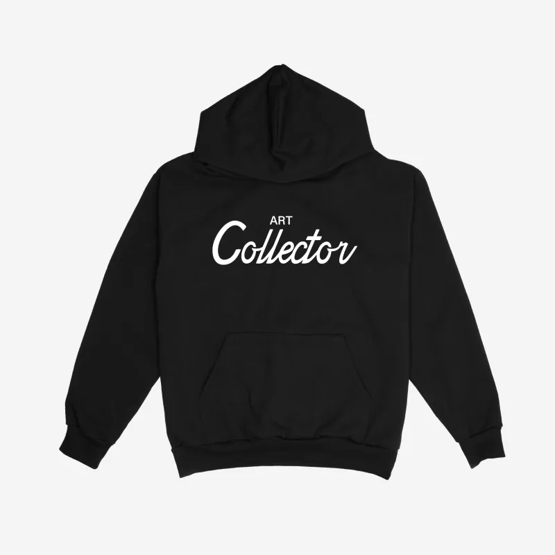 ART CoLLECToR THRoWBACK HooDIE (BLACK) made by oMA Studios