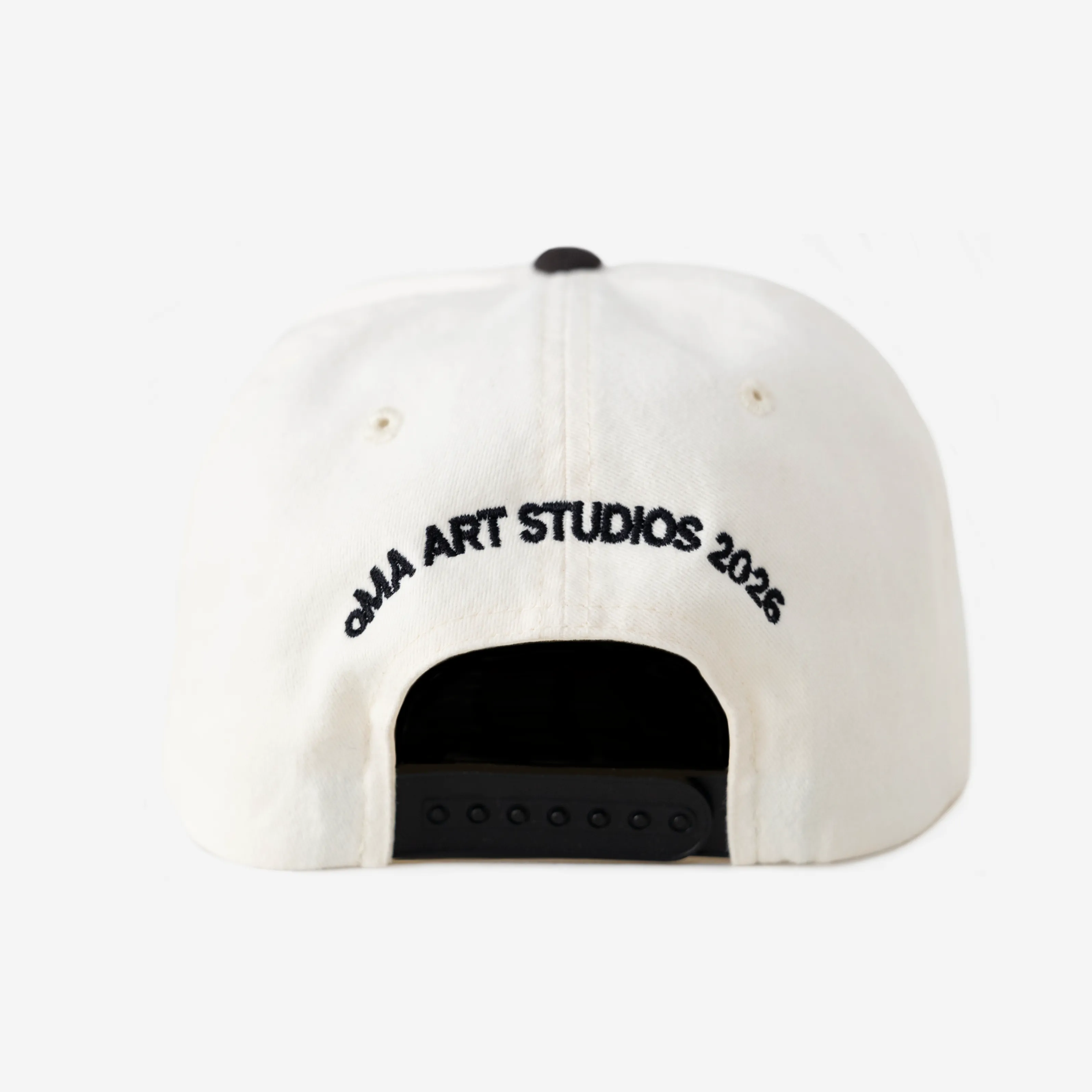 GRAPHIC DESIGNER THRoWBACK HAT (IVoRY) sold by oMA Studios product image thumbnail 2
