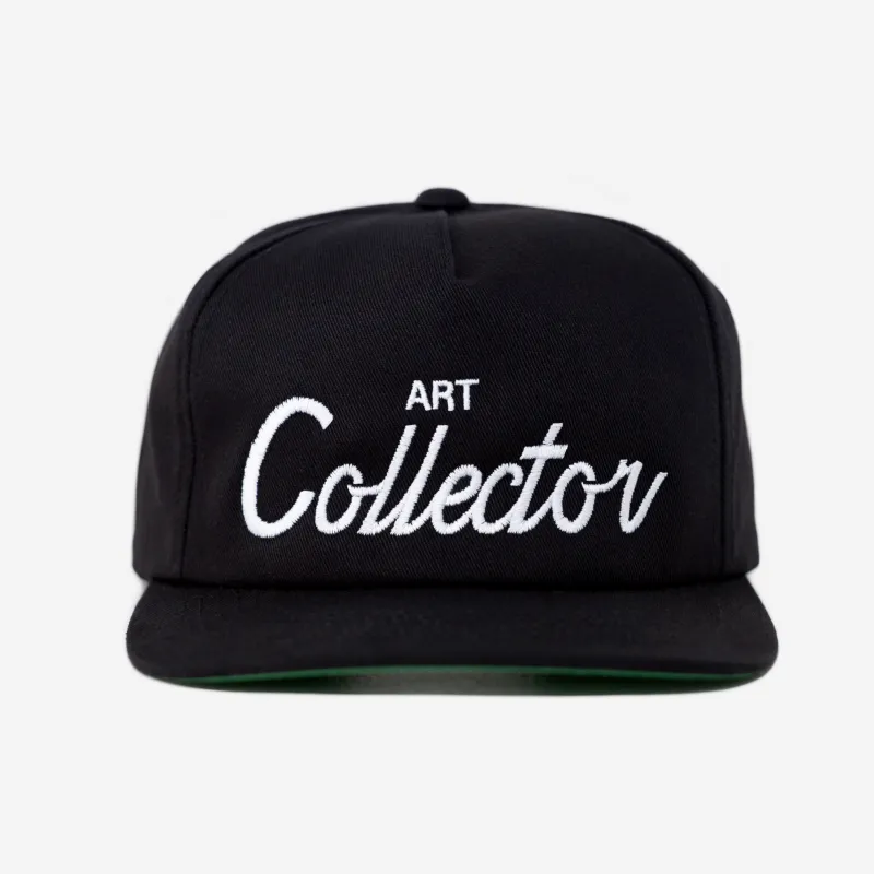 ART CoLLECToR THRoWBACK HAT (BLACK) made by oMA Studios