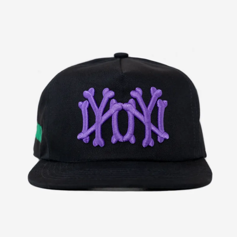 NY NY BoNES HAT (MIDNIGHT) made by oMA Studios