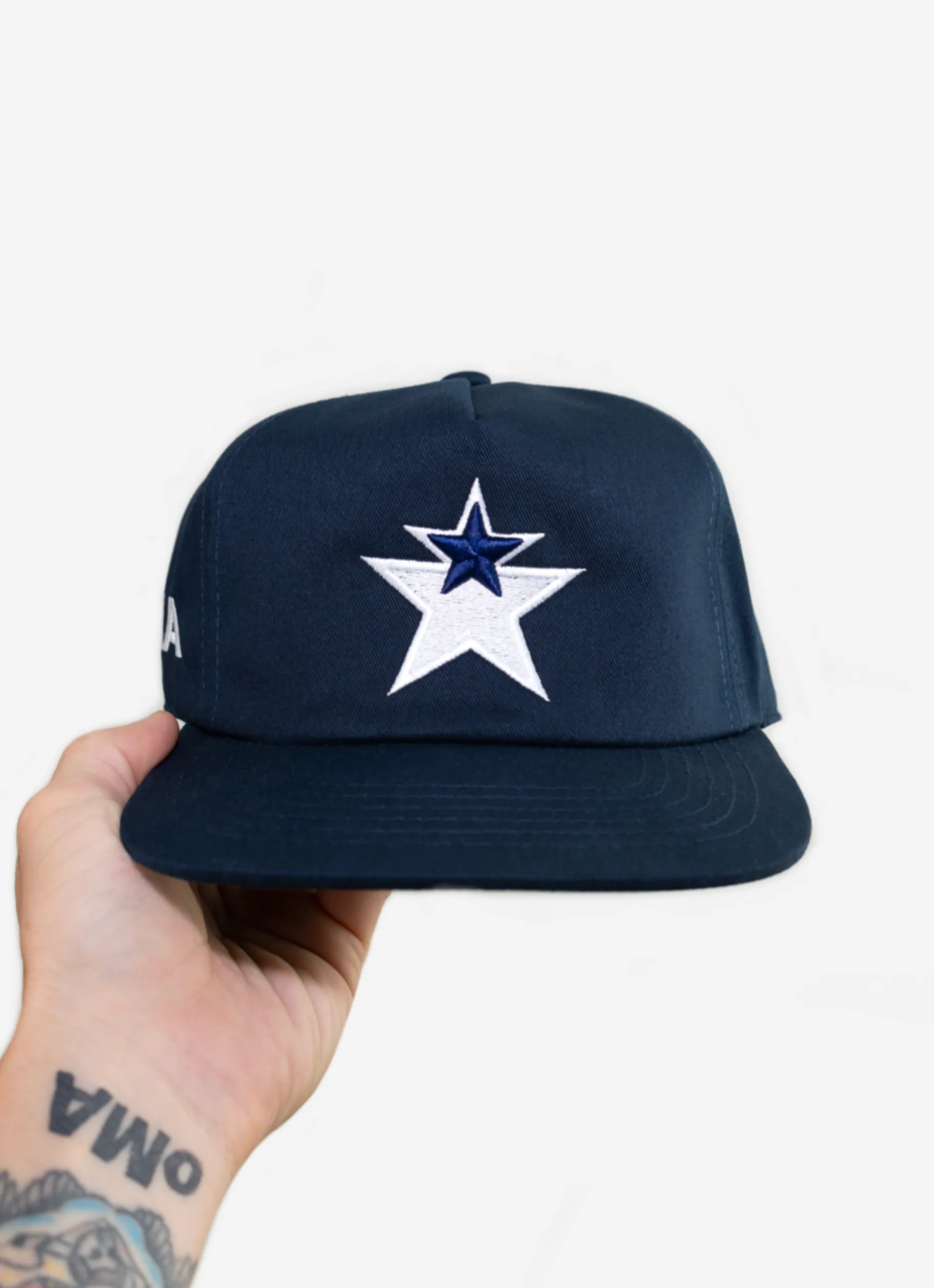 DALLAS STAR MAN HAT (NAVY) sold by oMA Studios product image thumbnail 4