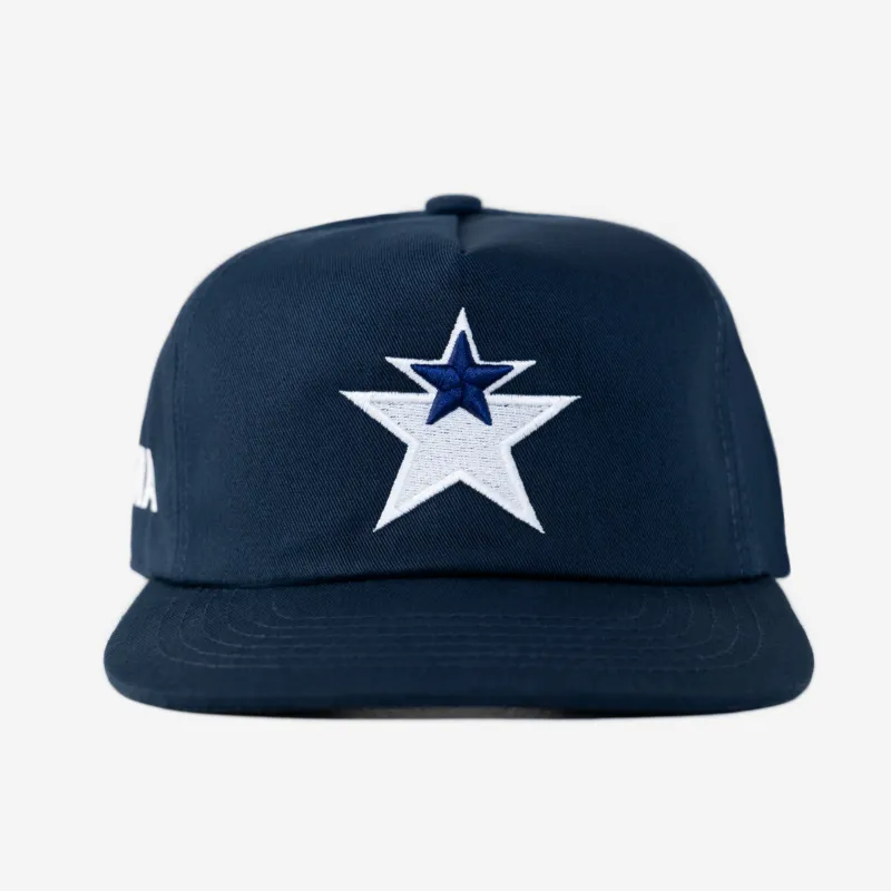DALLAS STAR MAN HAT (NAVY) made by oMA Studios