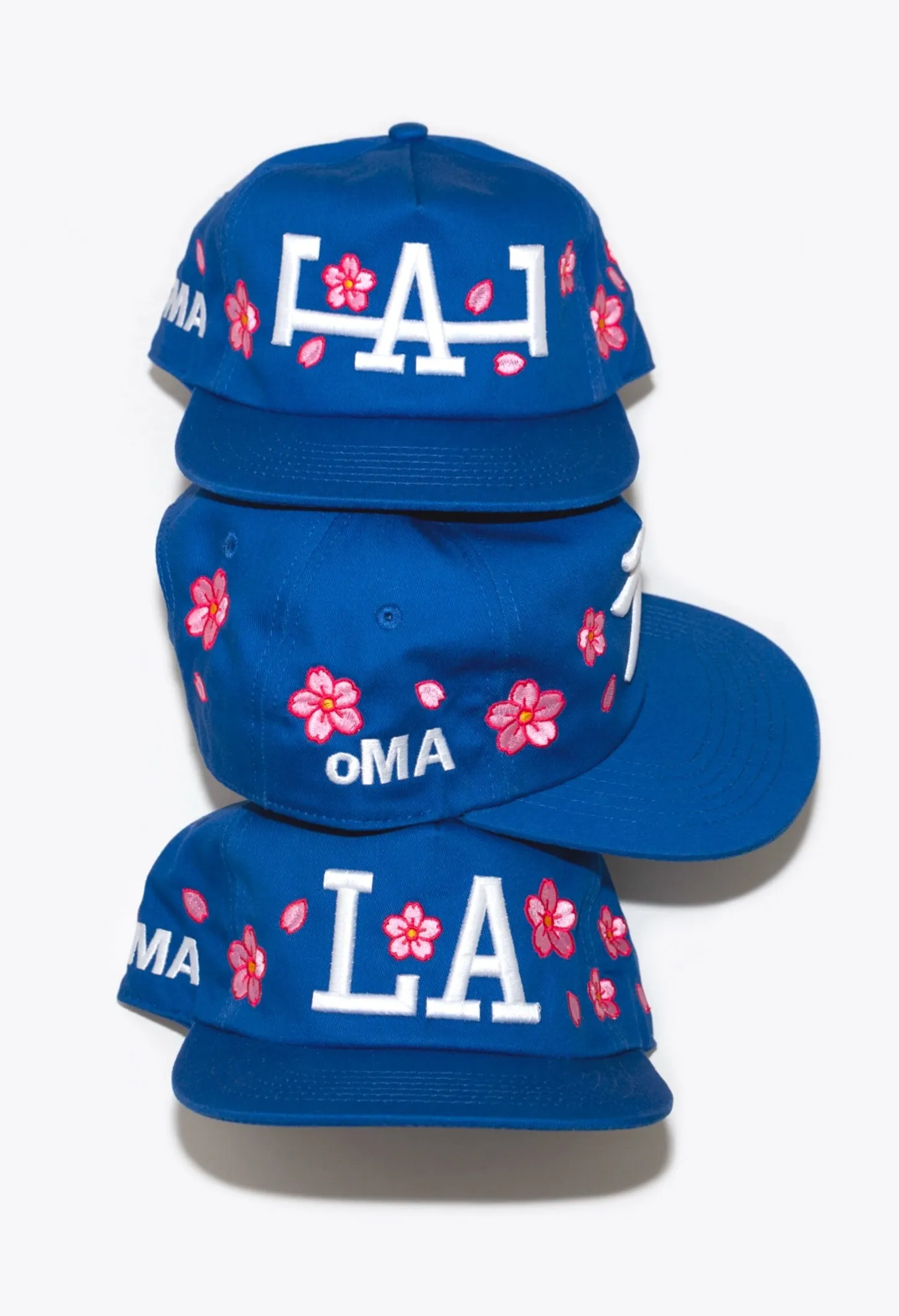 LA CHERRY BLOSSOM HAT (BLUE) sold by oMA Studios product image thumbnail 5