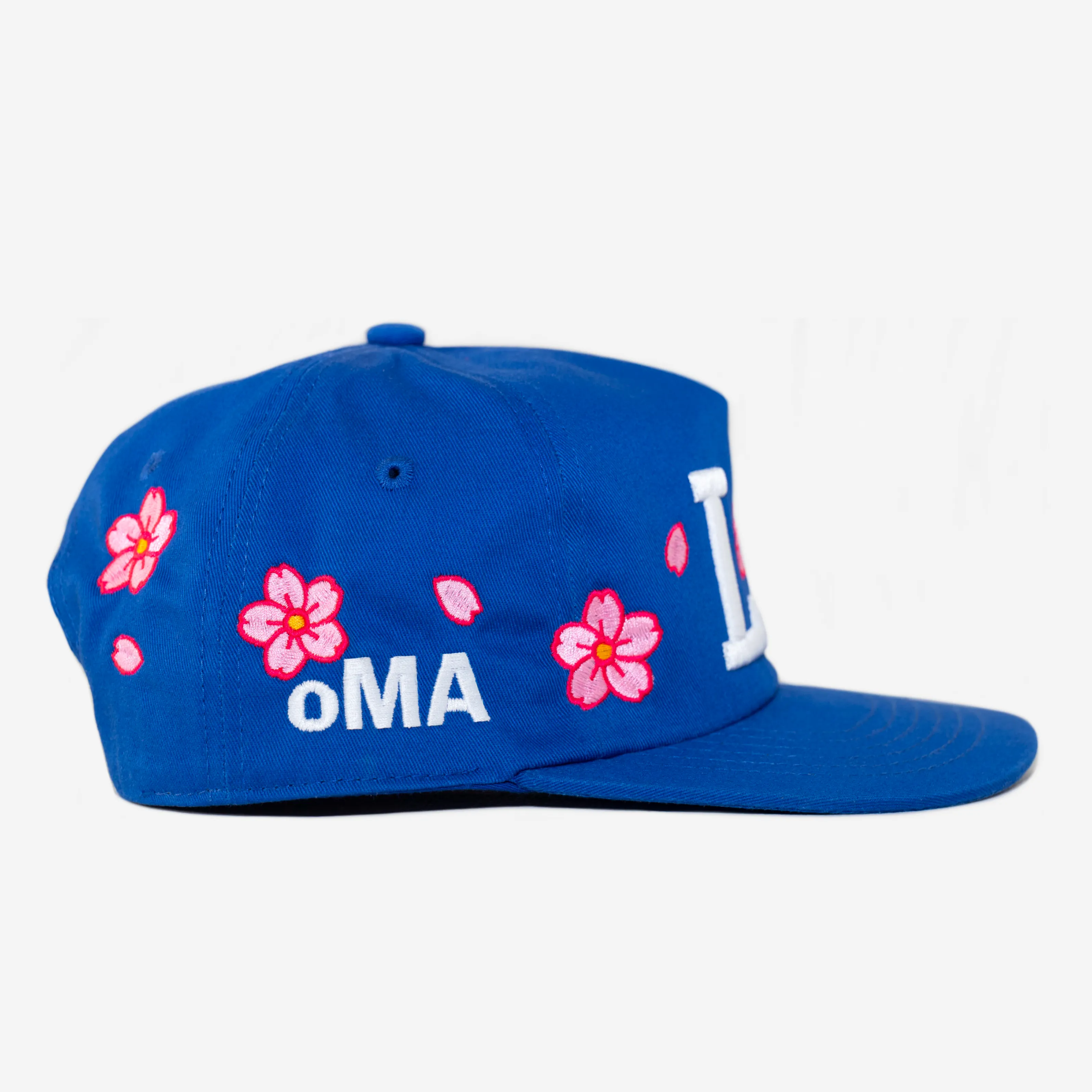 LA CHERRY BLOSSOM HAT (BLUE) sold by oMA Studios product image thumbnail 2