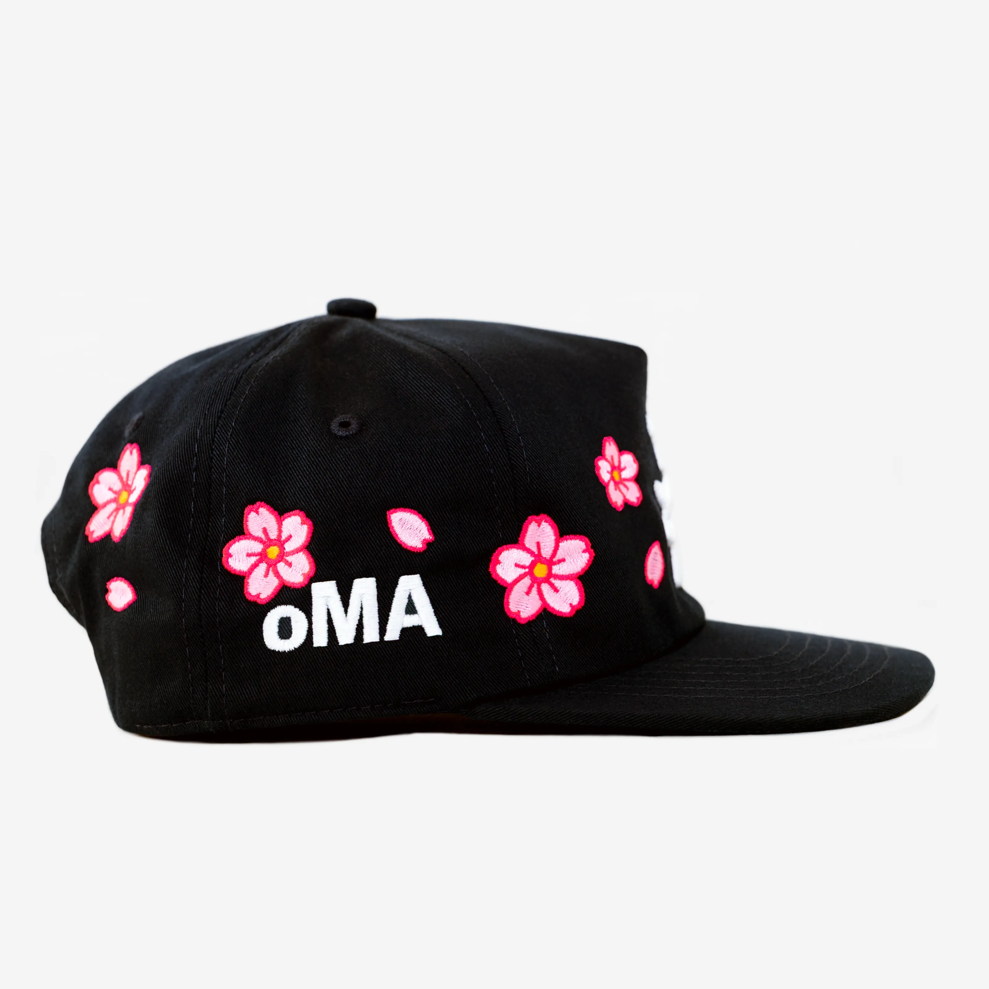 NY KANJI CHERRY BLOSSOM HAT (BLACK) sold by oMA Studios product image thumbnail 2