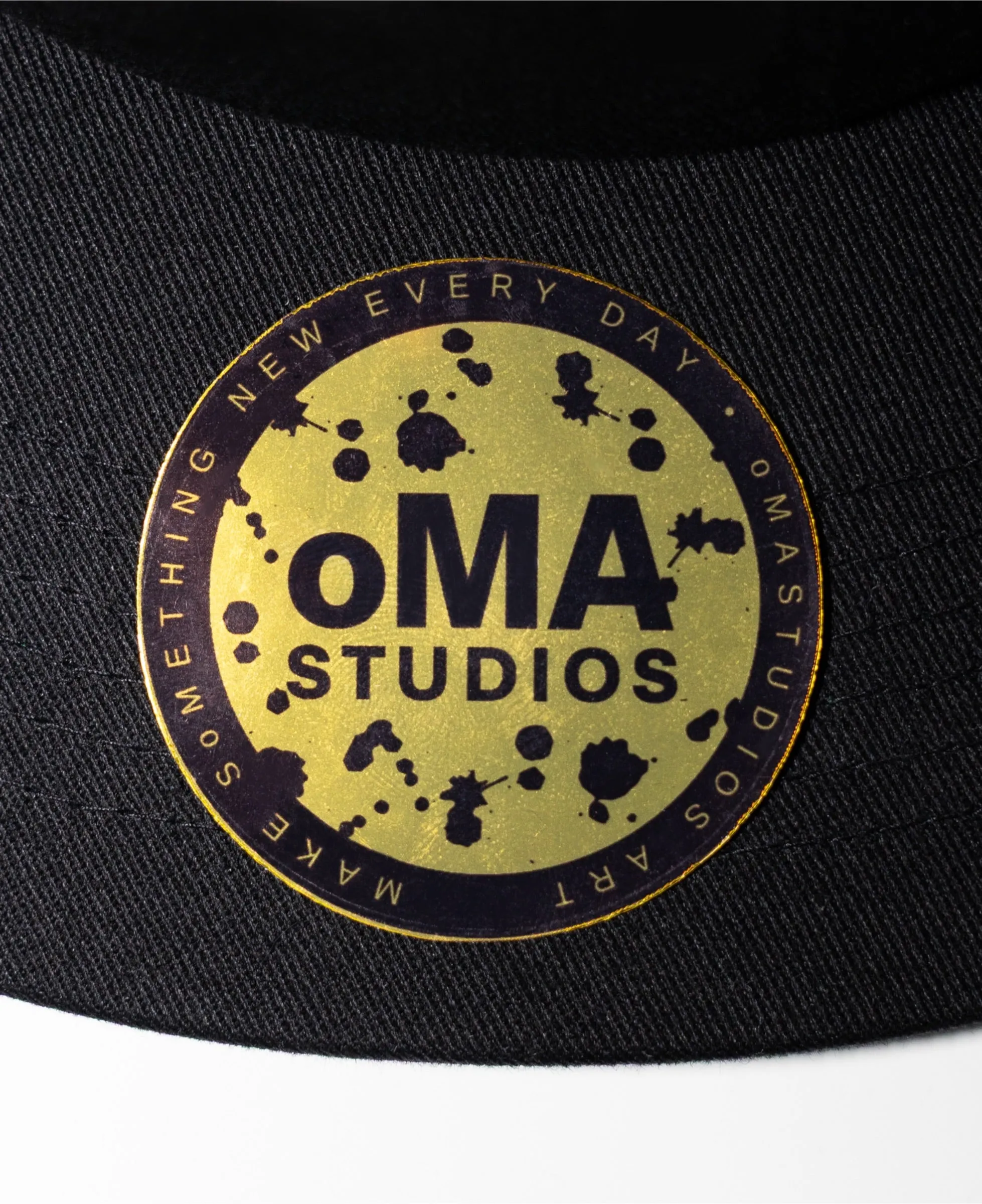 NY KANJI CHERRY BLOSSOM HAT (BLACK) sold by oMA Studios product image thumbnail 4