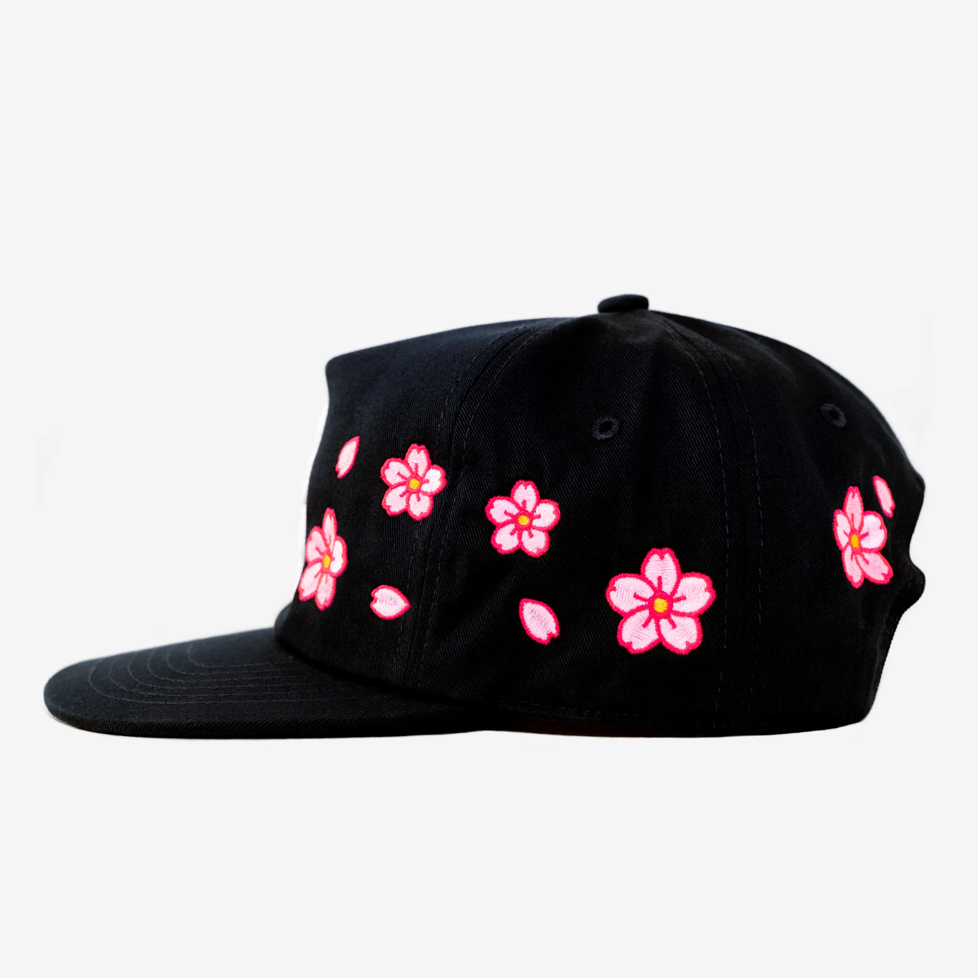 NY KANJI CHERRY BLOSSOM HAT (BLACK) sold by oMA Studios product image thumbnail 3