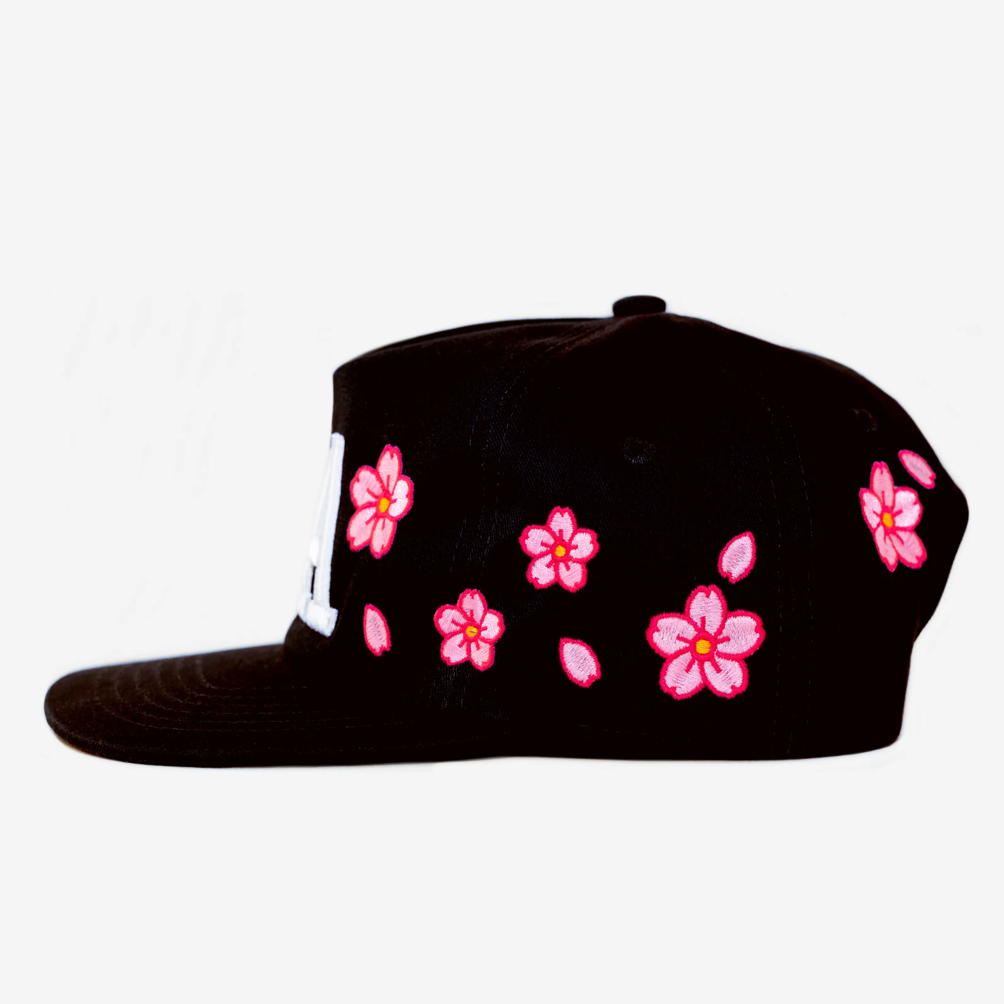 LA CHERRY BLOSSOM HAT (BLACK) sold by oMA Studios product image thumbnail 3