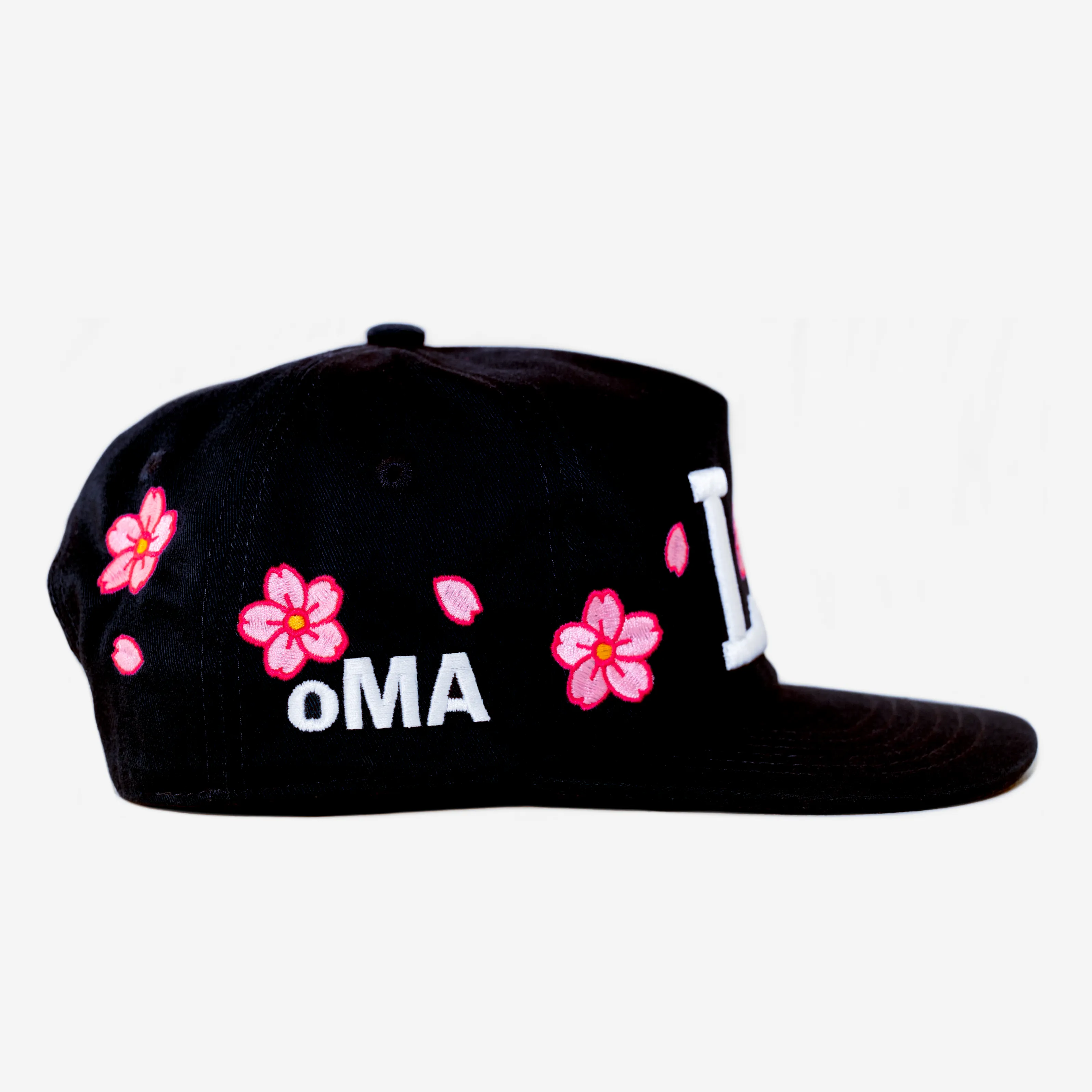 LA CHERRY BLOSSOM HAT (BLACK) sold by oMA Studios product image thumbnail 2