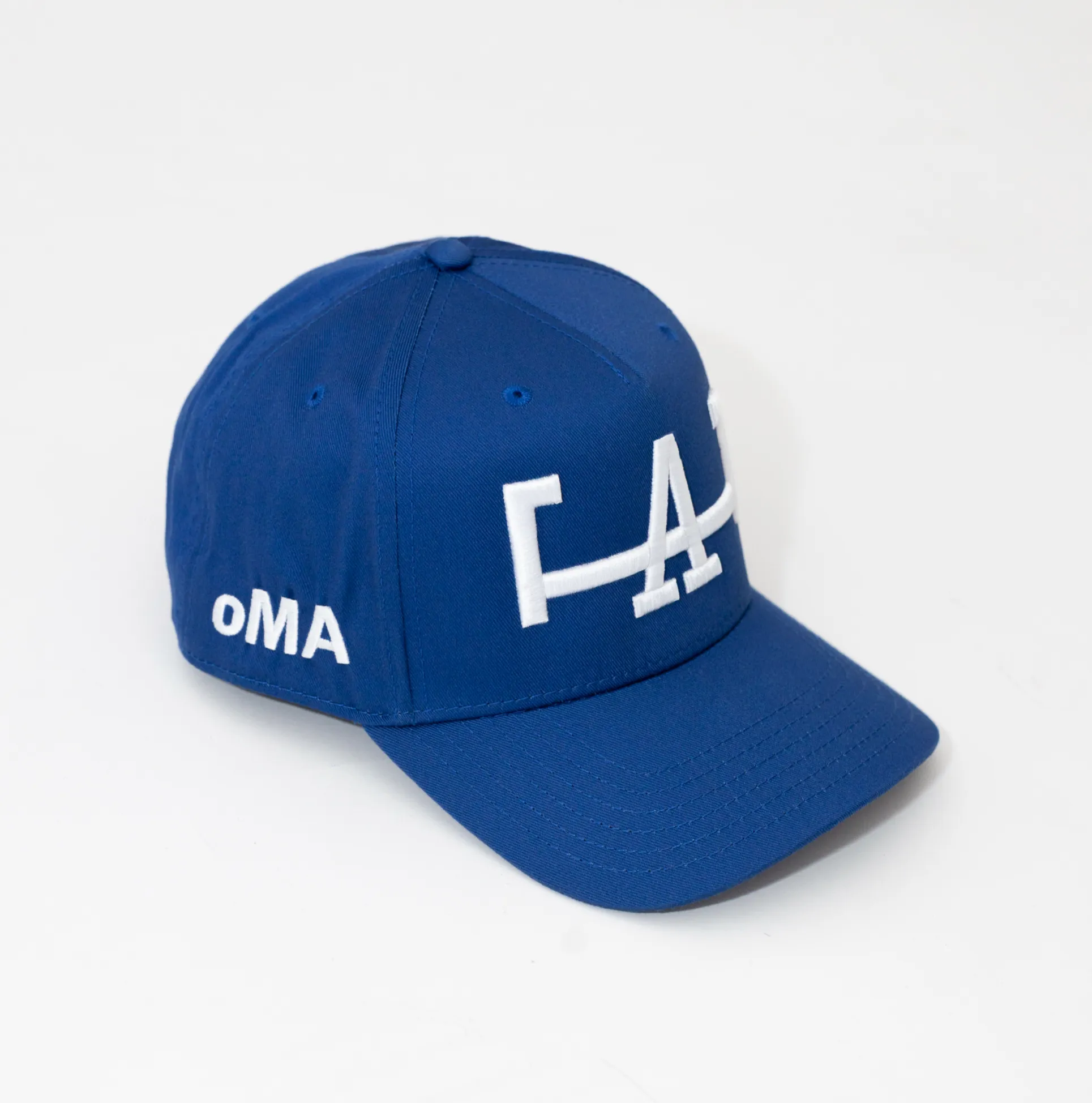 LoS ANGELES HAT CURVED BRIM (BLUE) sold by oMA Studios product image thumbnail 4