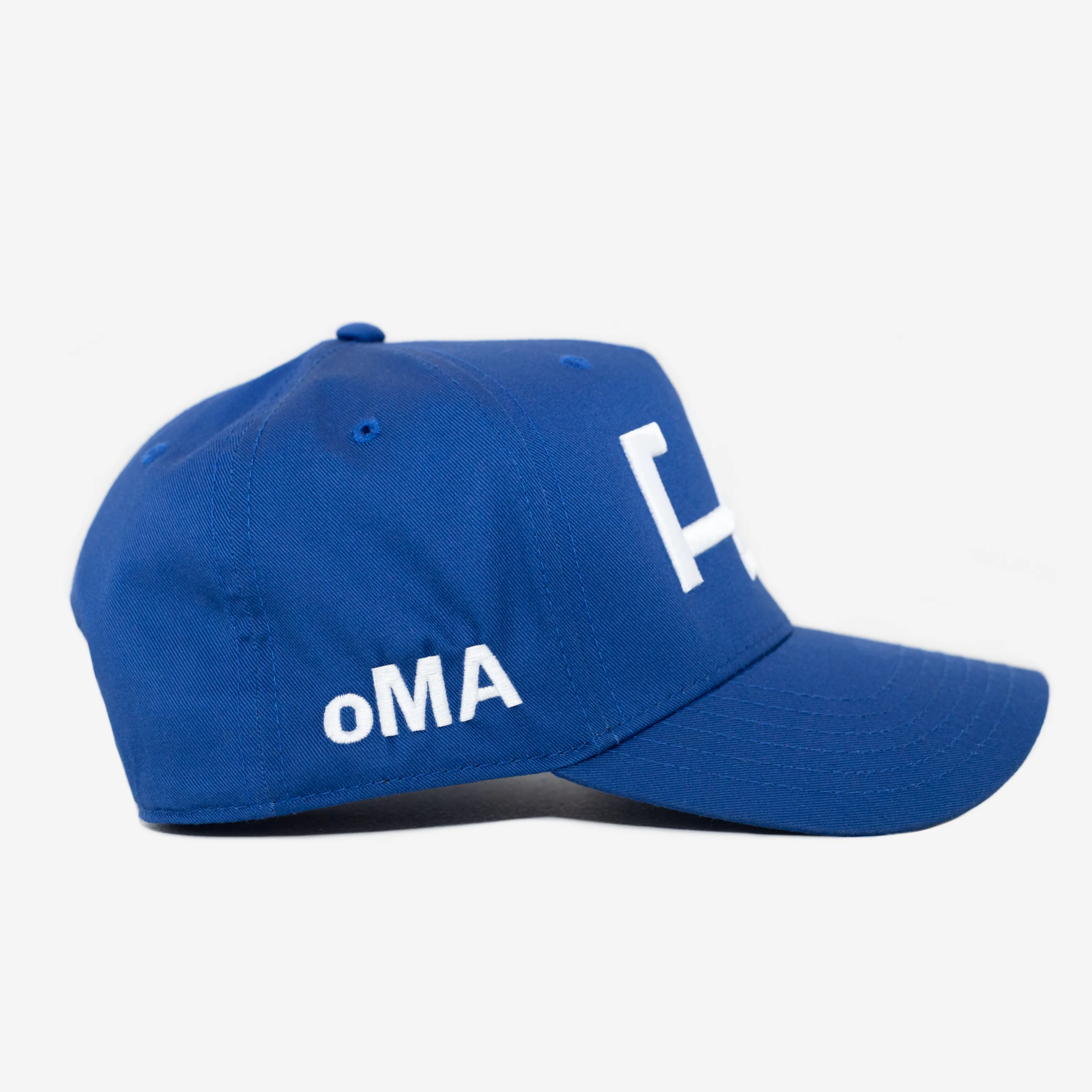 LoS ANGELES HAT CURVED BRIM (BLUE) sold by oMA Studios product image thumbnail 2