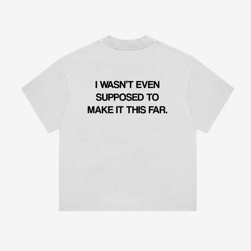 MAKE IT TEE (WHITE) made by oMA Studios